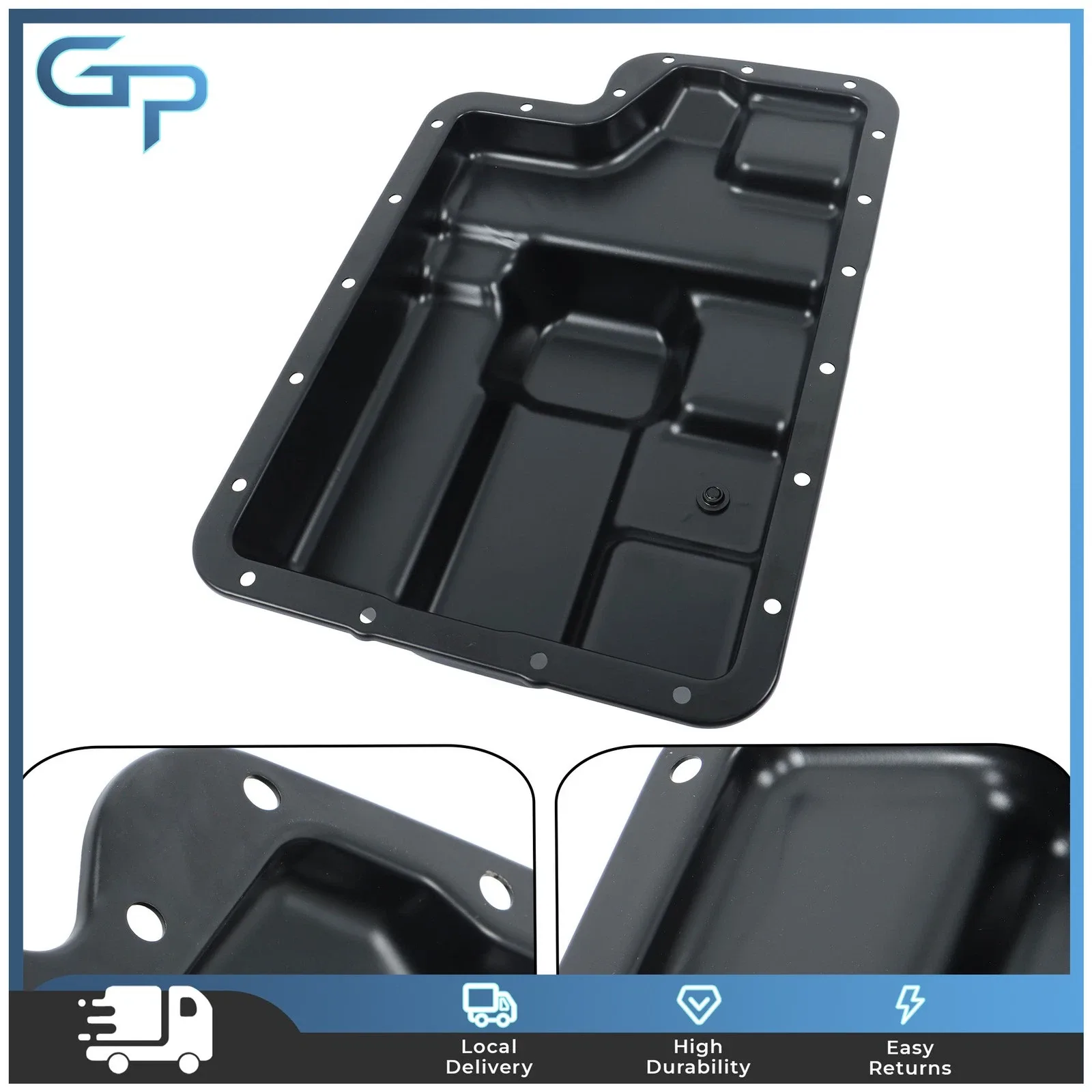 Ford E-350 / F-250 / F-350 Super Duty Transmission Oil Pan GRE202520 (3C3Z-7A194-AA) image 4