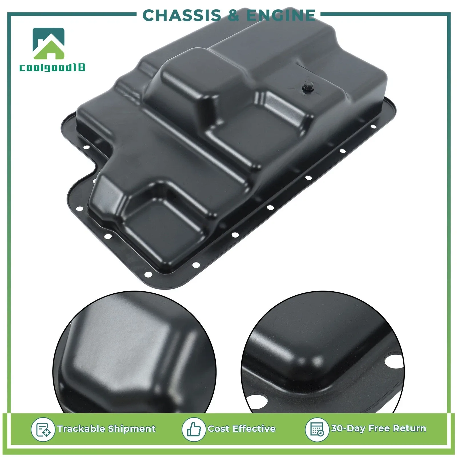 For Ford 2003-2005 Excursion E-150 2007 3C3Z-7A194-AA Transmission Oil Pan image 4