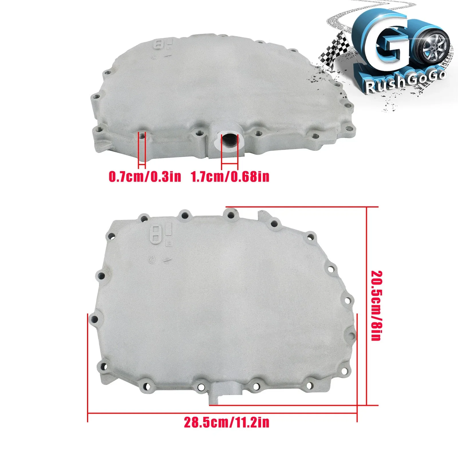 2014-2020 Honda Civic CVT Transmission Oil Pan (MPN RUS3265488) image 3