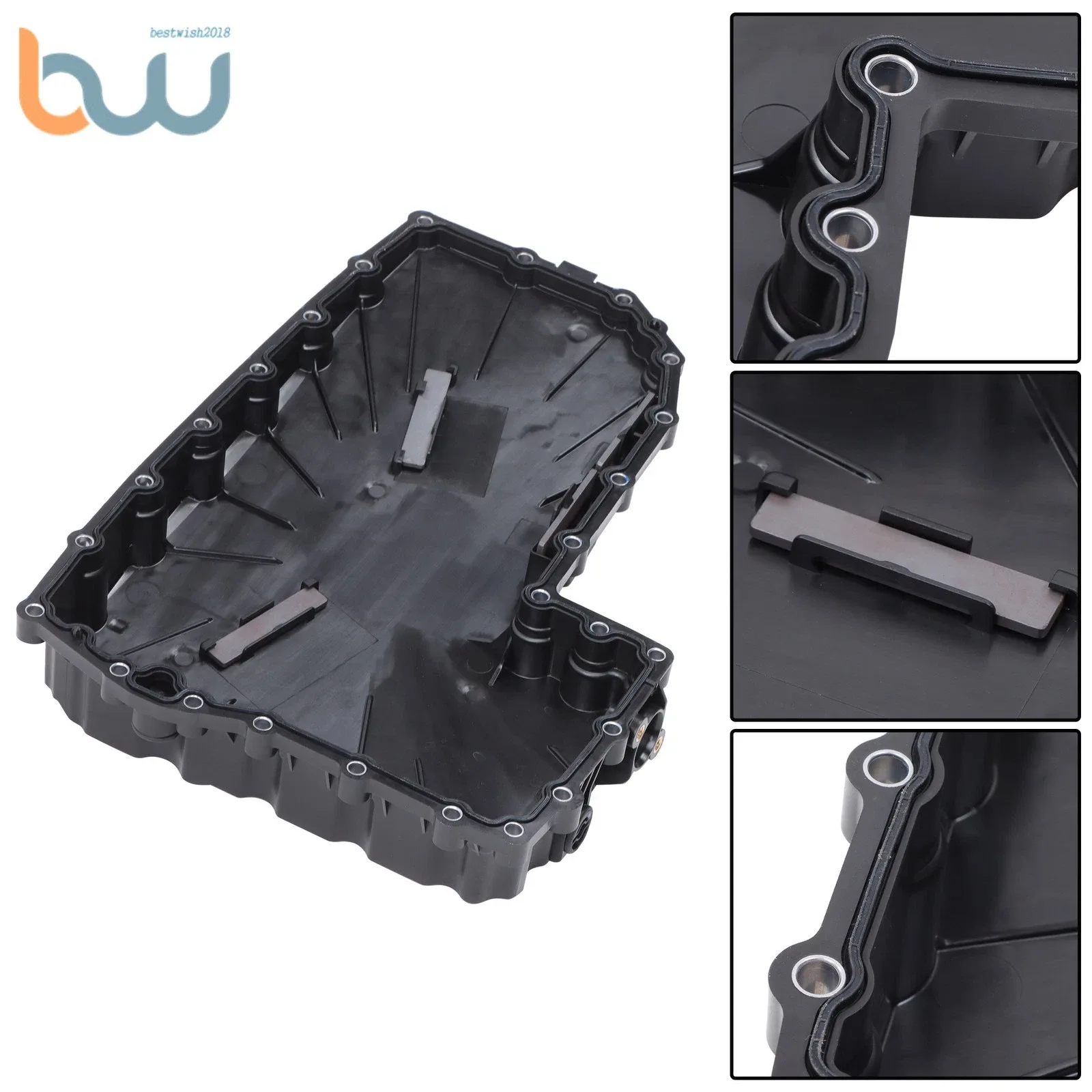 For Audi 2017-2019 A6 Q5 A4 A6 A7 Quattro 2.0L 16-19 Engine Auto Trans Oil Pan image 4