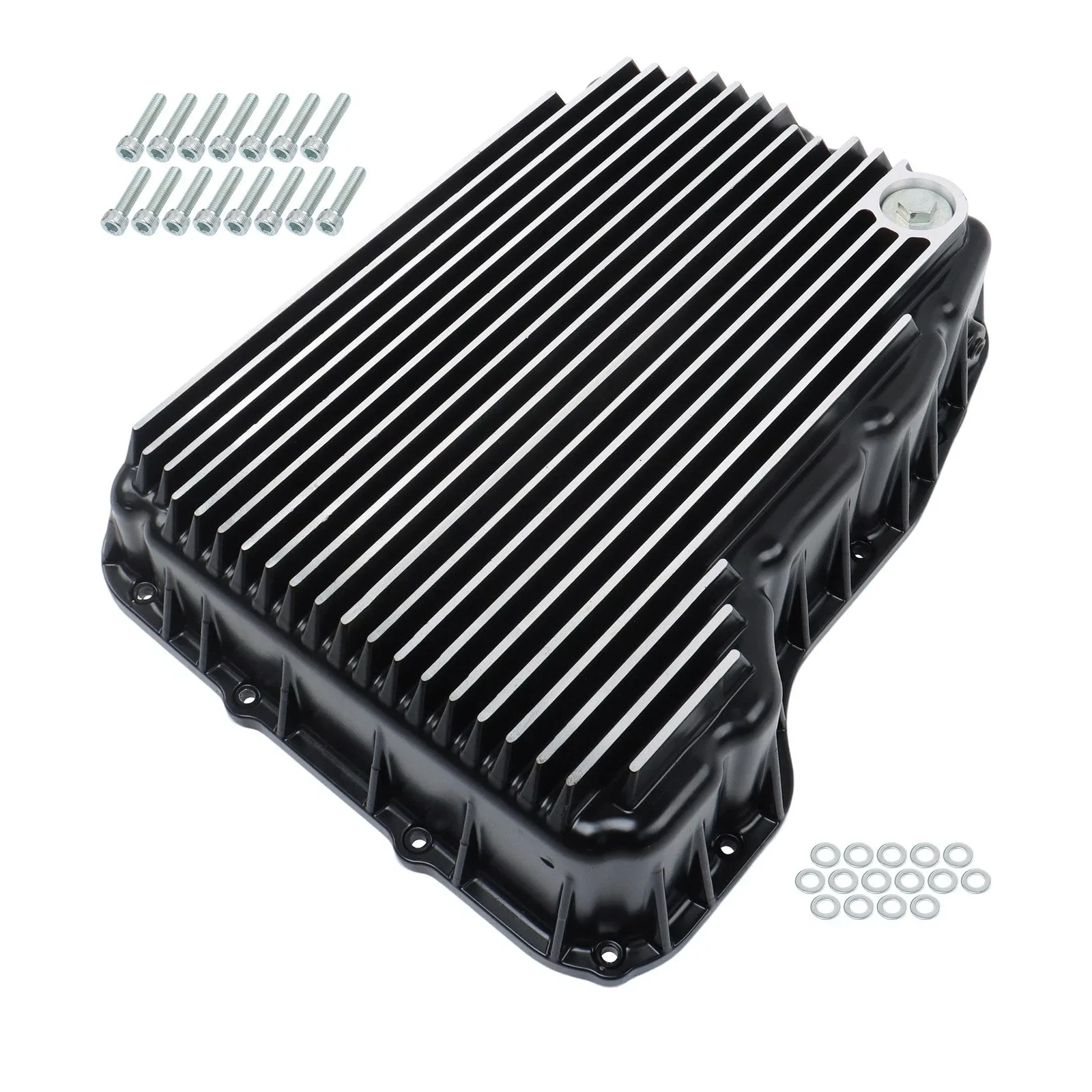 2007-2018 Ram 6.7L Diesel 68RFE Deep Aluminum Transmission Pan CE5247772IEC image 2