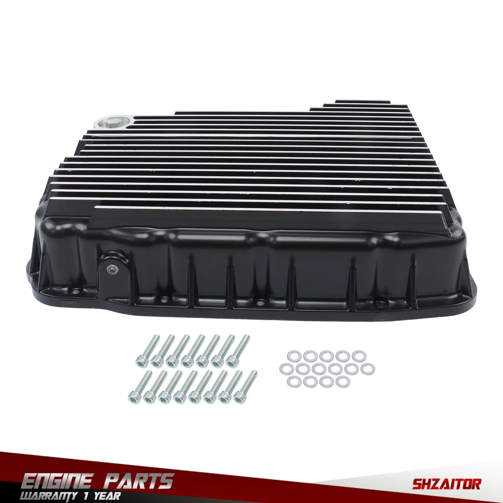 2007-2018 Ram 68RFE Deep Aluminum Transmission Pan IE2224599ES 228052110 image 3
