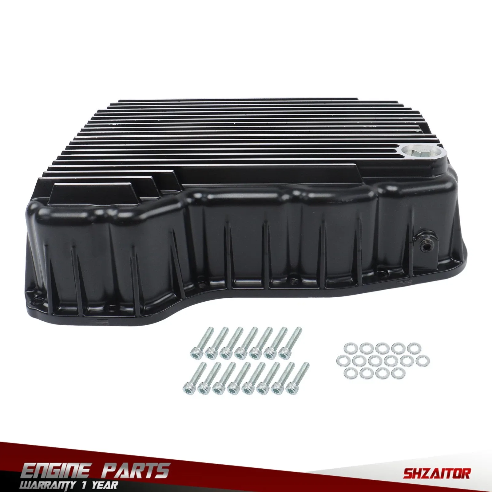 2007-2018 Ram 68RFE Deep Aluminum Transmission Pan IE2224599ES 228052110 image 4