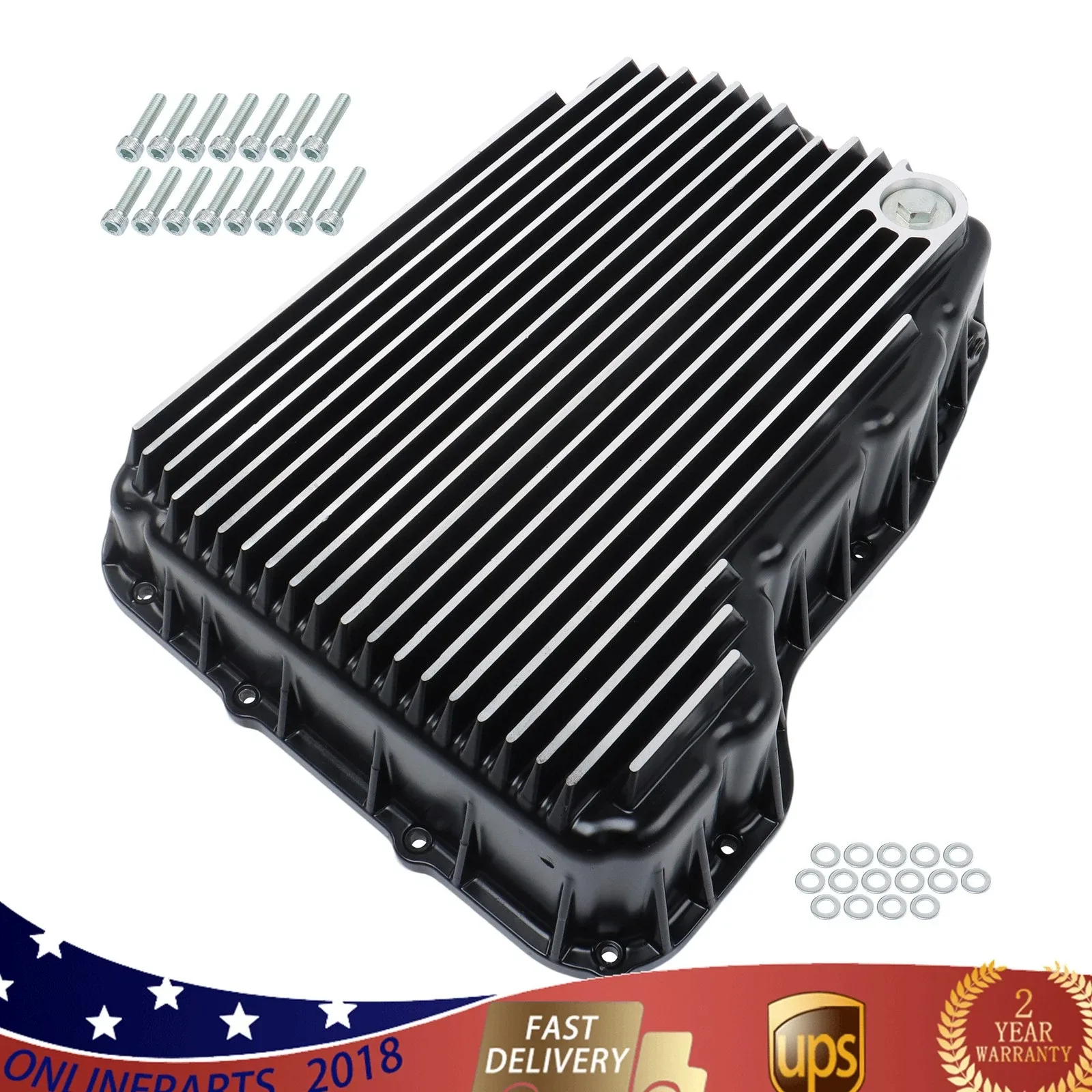 For Dodge Ram 2500 3500 6.7L 2007-2021 68RFE Transmission Oil Pan image 2