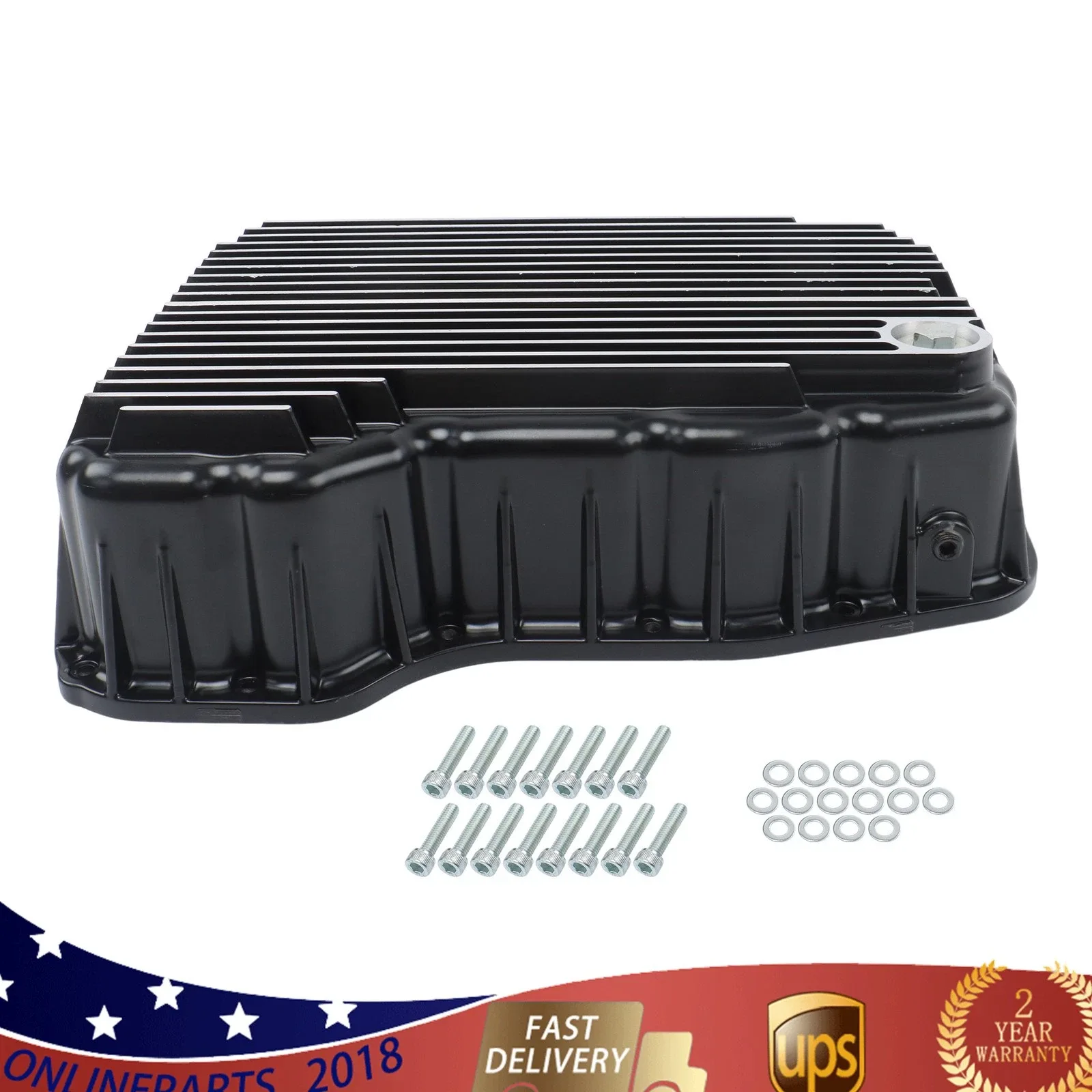 For Dodge Ram 2500 3500 6.7L 2007-2021 68RFE Transmission Oil Pan image 4