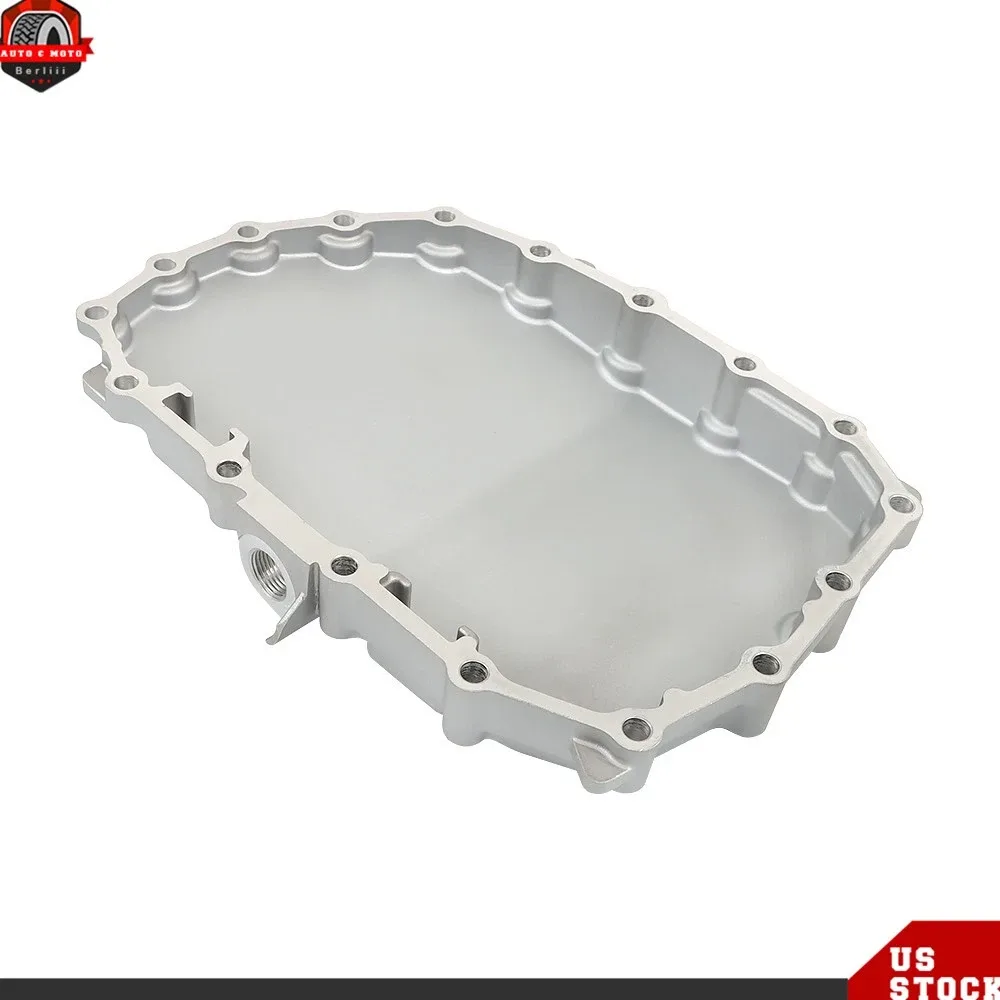 Transmission Oil Pan w/ Drain Plug For 14-20 Honda Civic 1.5L 1.8L 2.0L 2.4L CVT image 2
