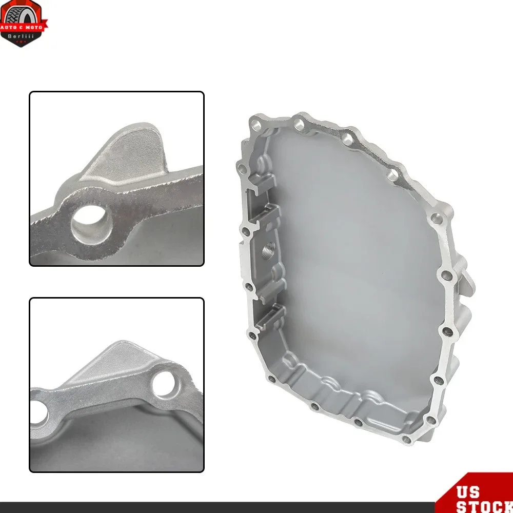 Transmission Oil Pan w/ Drain Plug For 14-20 Honda Civic 1.5L 1.8L 2.0L 2.4L CVT