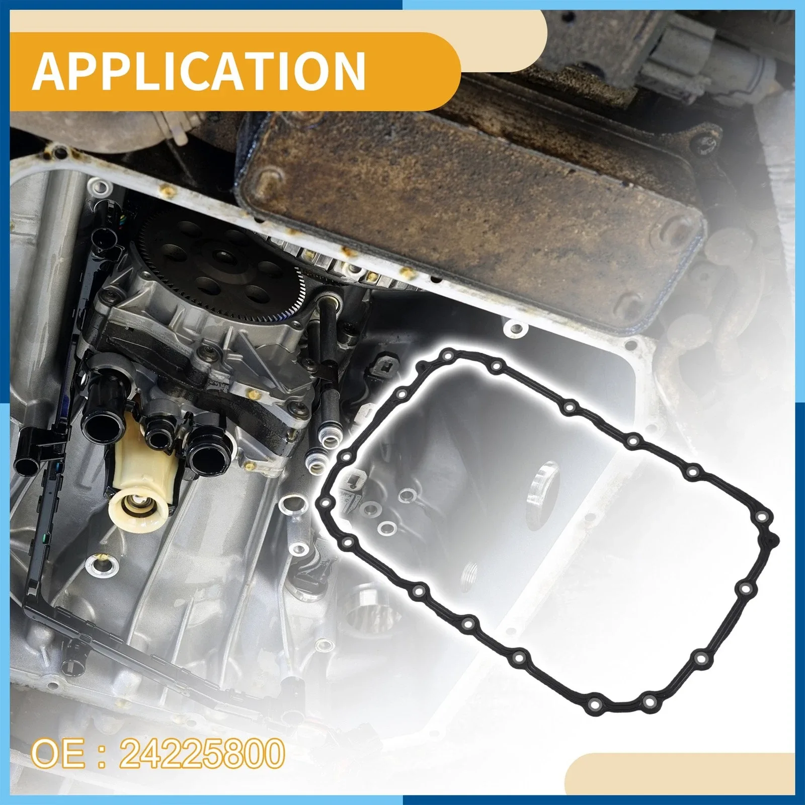 Oil Pan Gasket 24225800 for Chevrolet Camaro (2010-2015) & Cadillac ATS (2013-2015) image 3