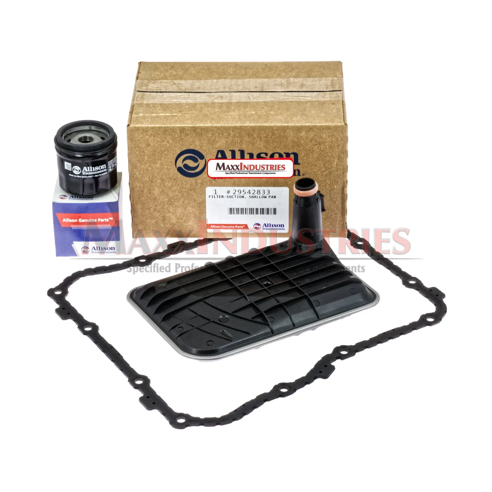 2011-up ALLISON 1000-2000 Transmission Oil Filter Service Kit - Shallow Pan