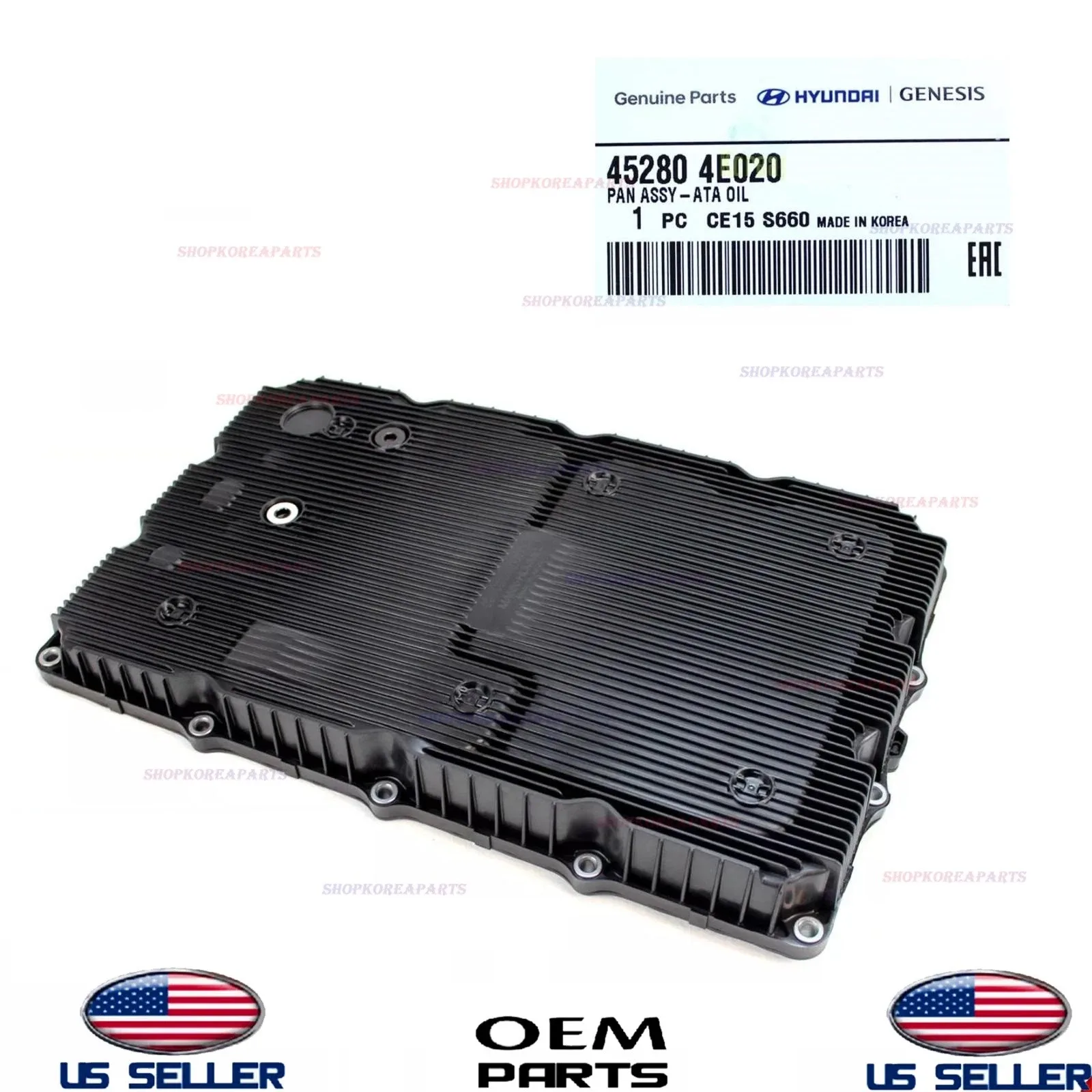 Hyundai Transmission Oil Pan (5.0L) MPN 45280-4E020