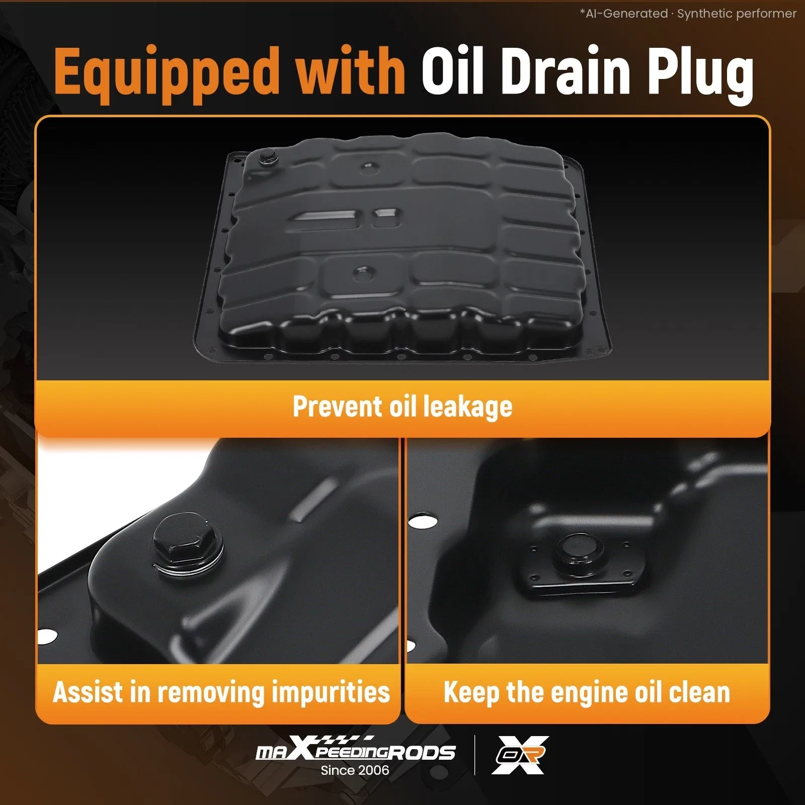 1* Transmission Oil Pan for Nissan 350Z V6 3.5L 2003-2009 3139090X0B, 3139090X00 image 4