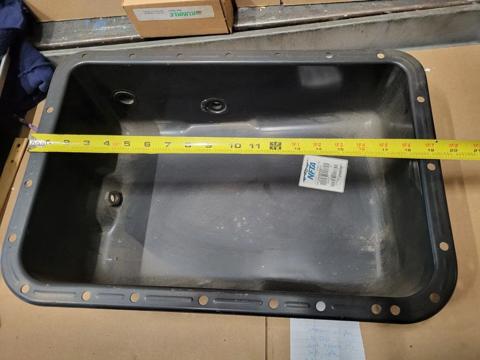 Allison Oil Pan 23014240 image 3