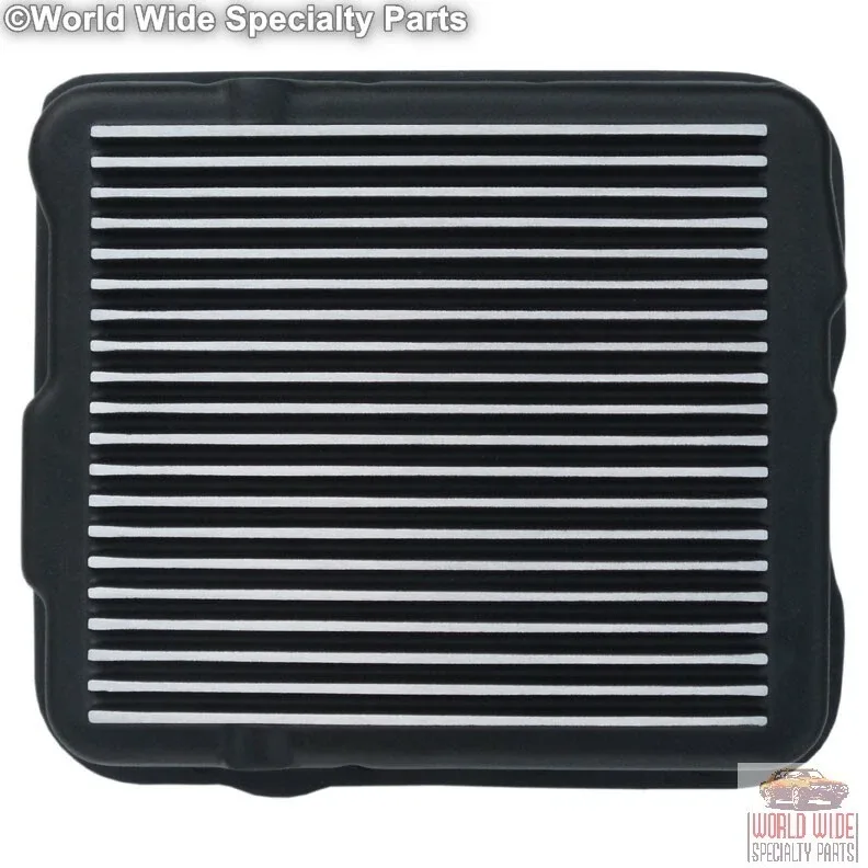 GM 700-R4, 4L60, 4L60E Deep Trans. Pan, Extra Cap., Up to 2002 Black Powder Coat