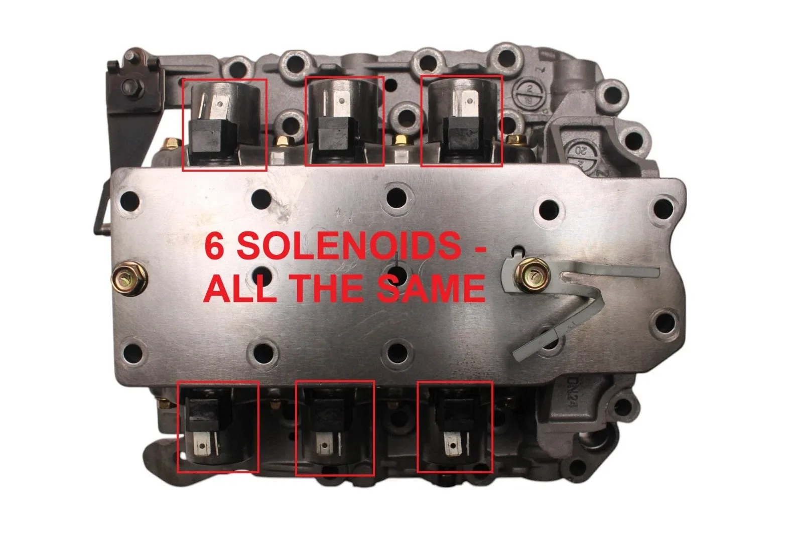 2001–Oct 2004 Mitsubishi F5A51 Valve Body 41740CB (Remanufactured) image 2