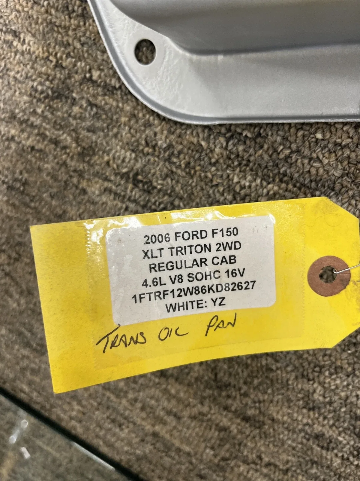 2006 Ford F150 4.6L Transmission Oil Pan R113 image 2