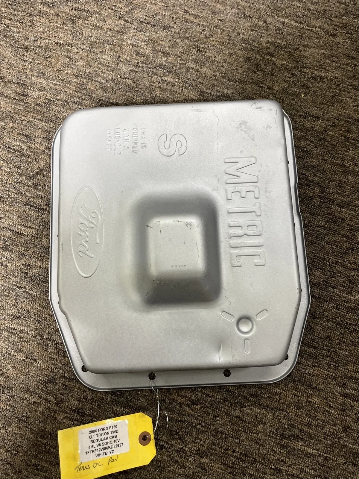 2006 Ford F150 4.6L Transmission Oil Pan R113