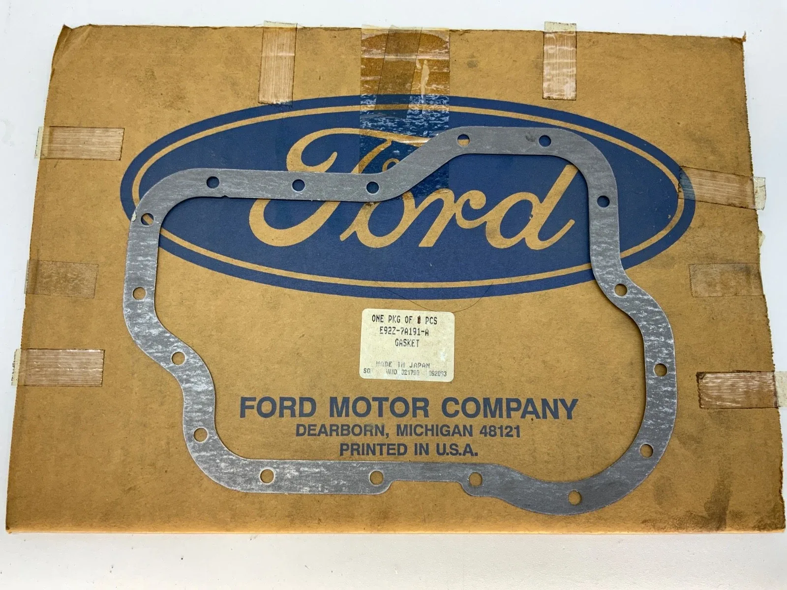 1989-1997 FORD PROBE MAZDA 626 4EAT AUTOMATIC TRANSMISSION OIL PAN GASKET