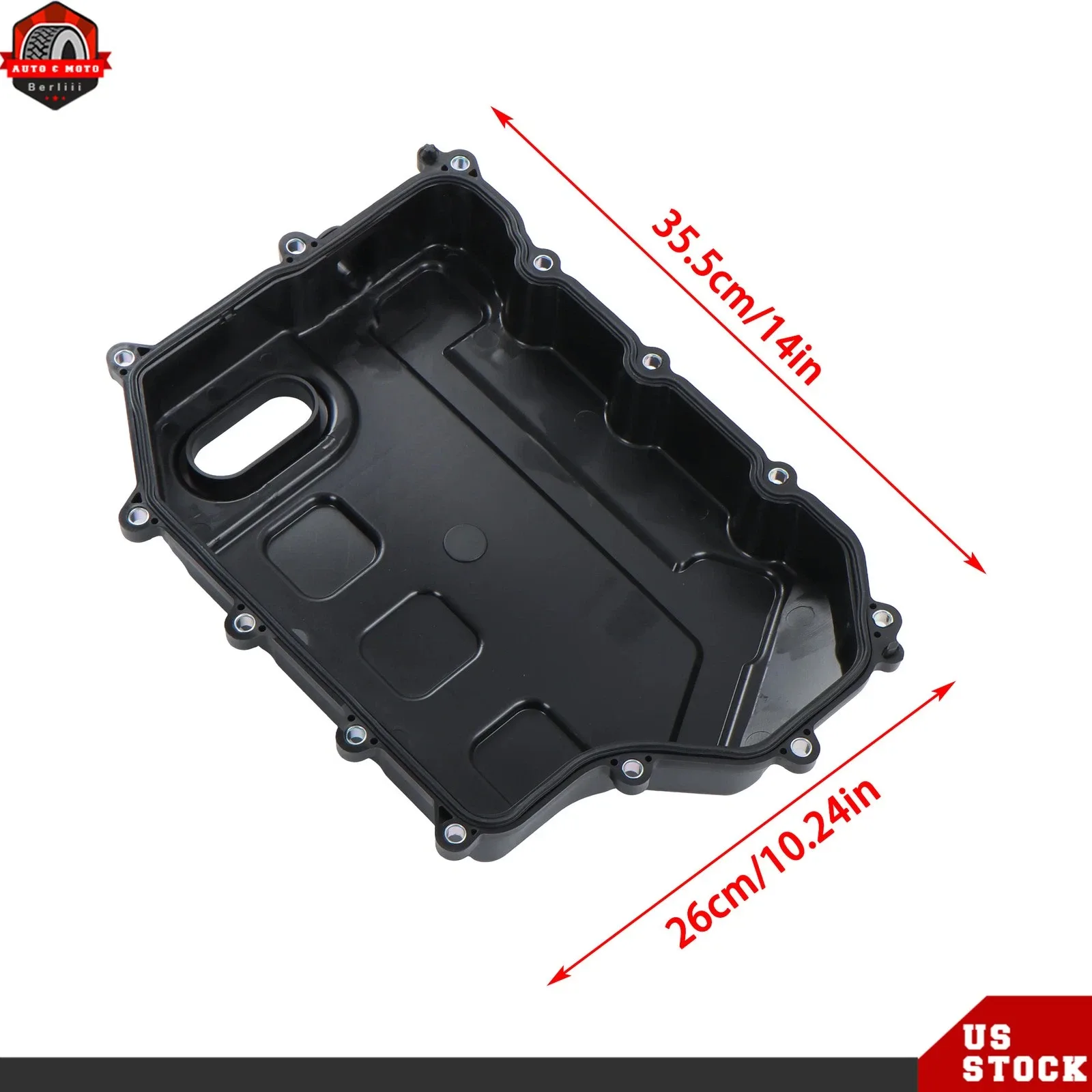 J1KP7G004AC Transmission Oil Pan For Ford Escape 2020 2021-2025 L3 1.5L GAS DOHC image 2