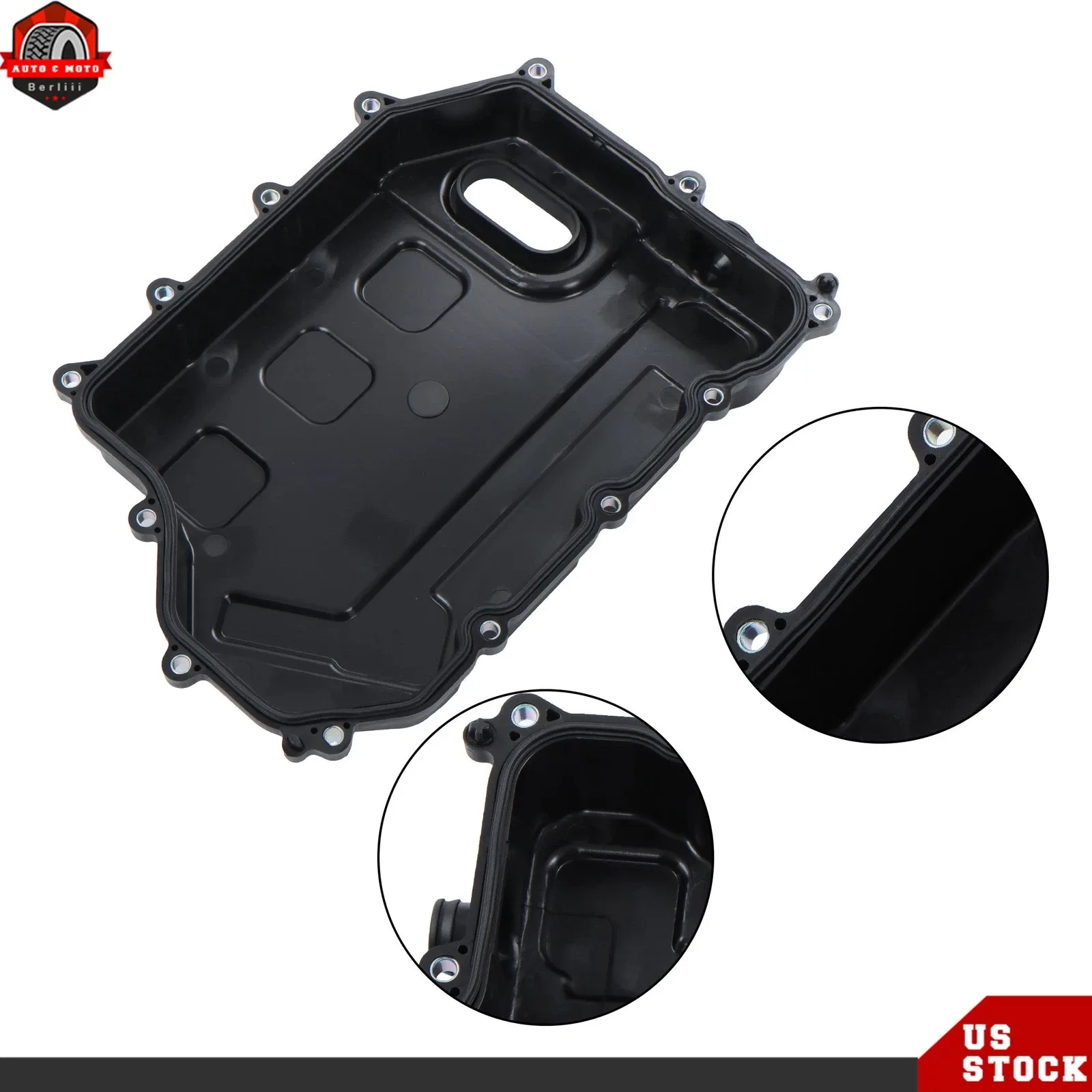 J1KP7G004AC Transmission Oil Pan For Ford Escape 2020 2021-2025 L3 1.5L GAS DOHC image 3