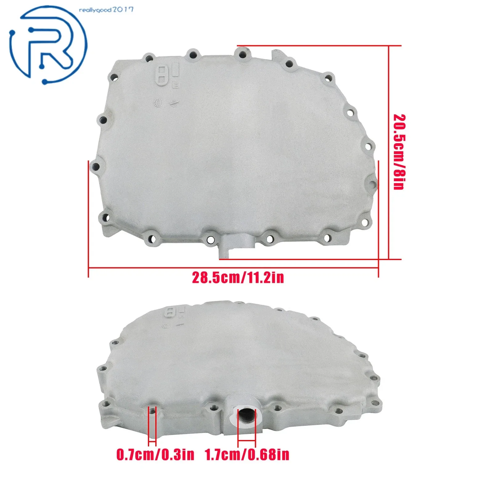 21151R3W000 For 2014-2020 Honda Civic CVT L4 1.5L 2.0L Transmission Oil Pan Sump image 2
