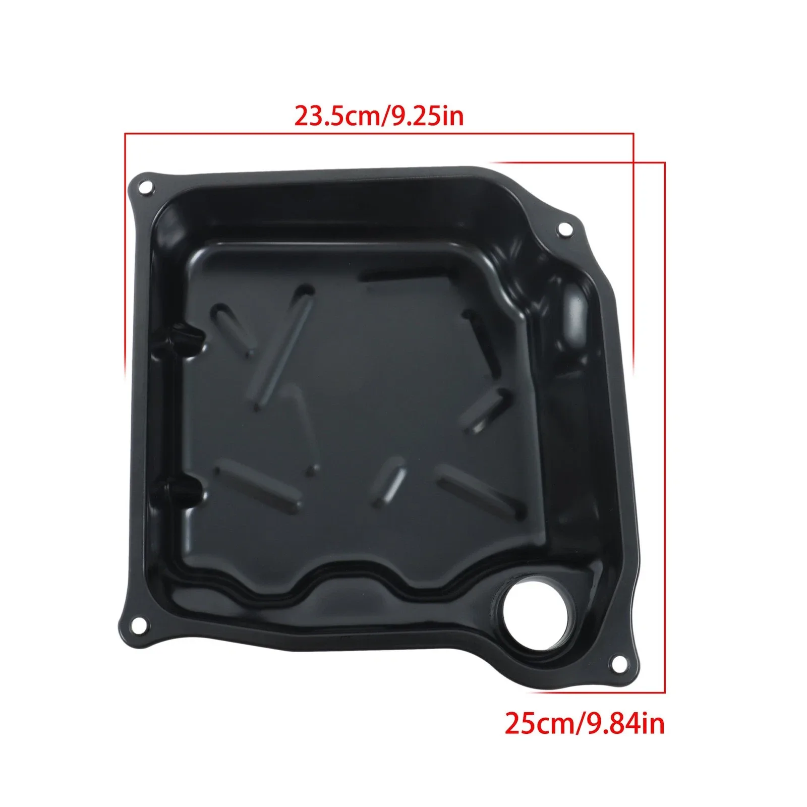 Black Transmission Oil Pan For AUDI A1 A3 Q2 Q3 S3 TT VW Golf Tiguan 0GC325201H image 2