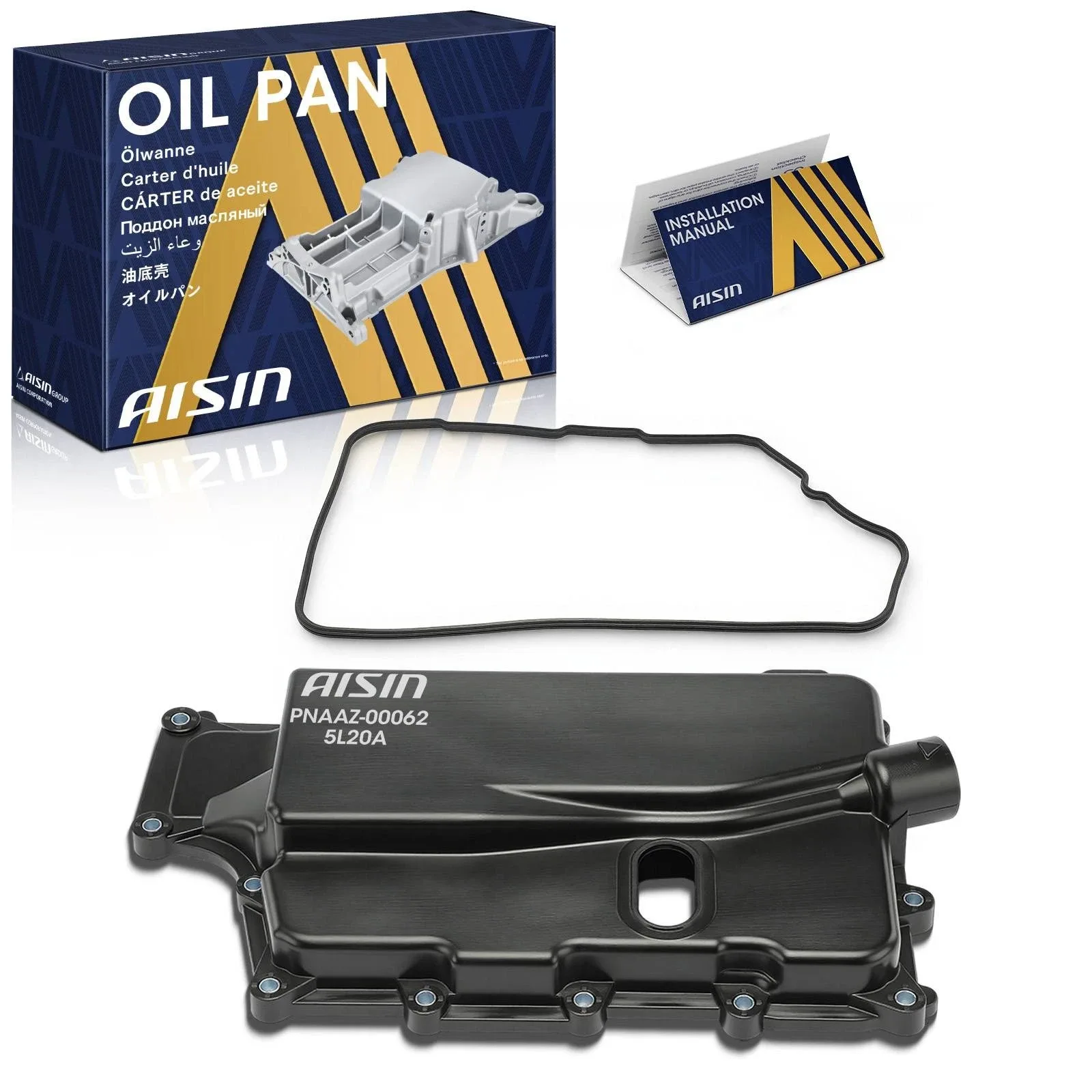 AISIN Transmission Oil Pan for Chevrolet Equinox Malibu Traverse Impala