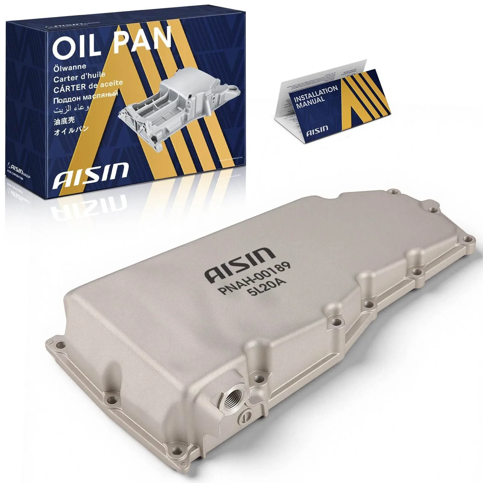 AISIN PNAH-00189 Auto Transmission Oil Pan for Honda Accord 2013-2014 2.4L 3.5L