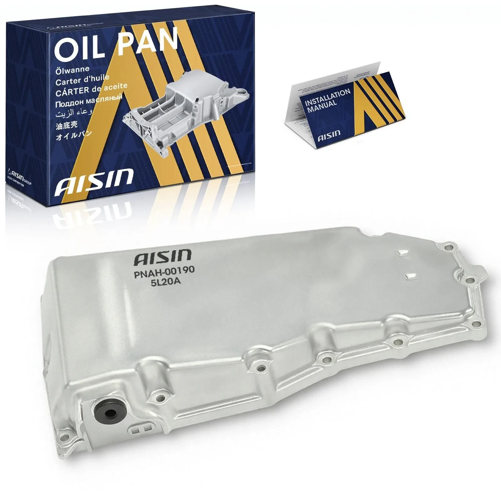 AISIN PNAH-00190 Auto Transmission Oil Pan for Honda CR-V Civic Accord 2015-2021