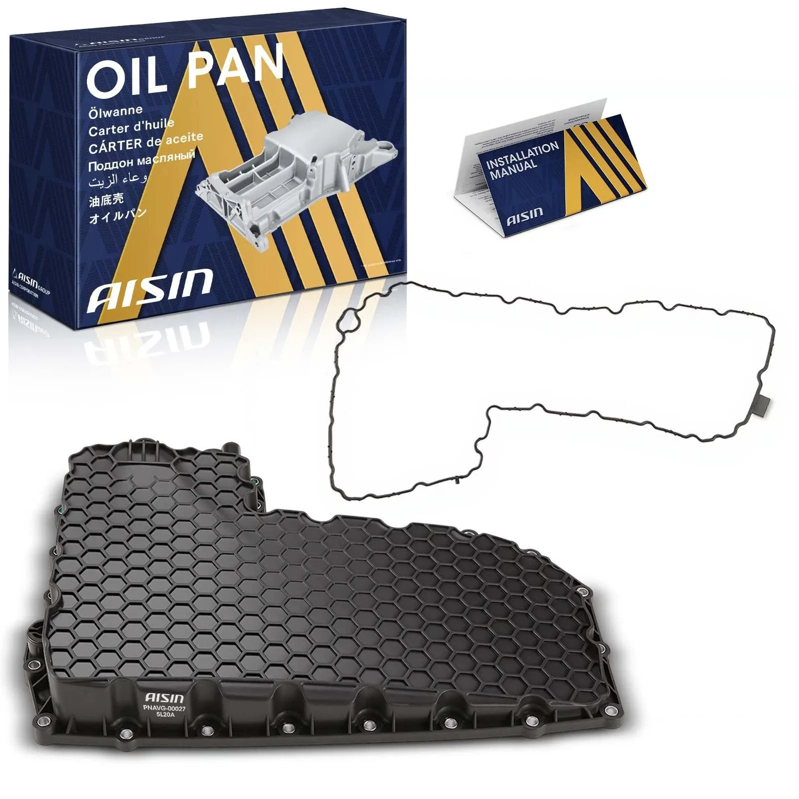 AISIN Transmission Oil Pan for Audi A4 Q5 A5 Quattro Sportback A6 A7 Sportback