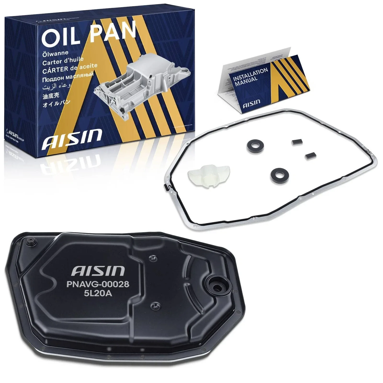 2007-2011 Audi A4/A6/A8/S4/S6/S8 Transmission Oil Pan - Aisin PNAVG-00028