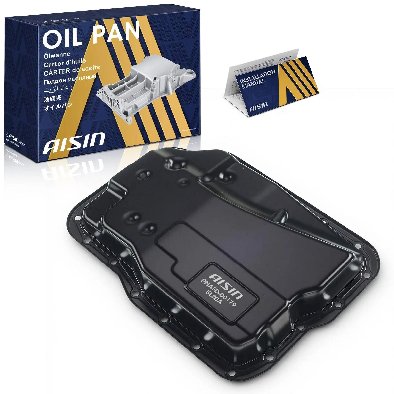 AISIN Transmission Oil Pan for Ford Focus Transit Connect 2000-2013 L4 2.0L 2.3L