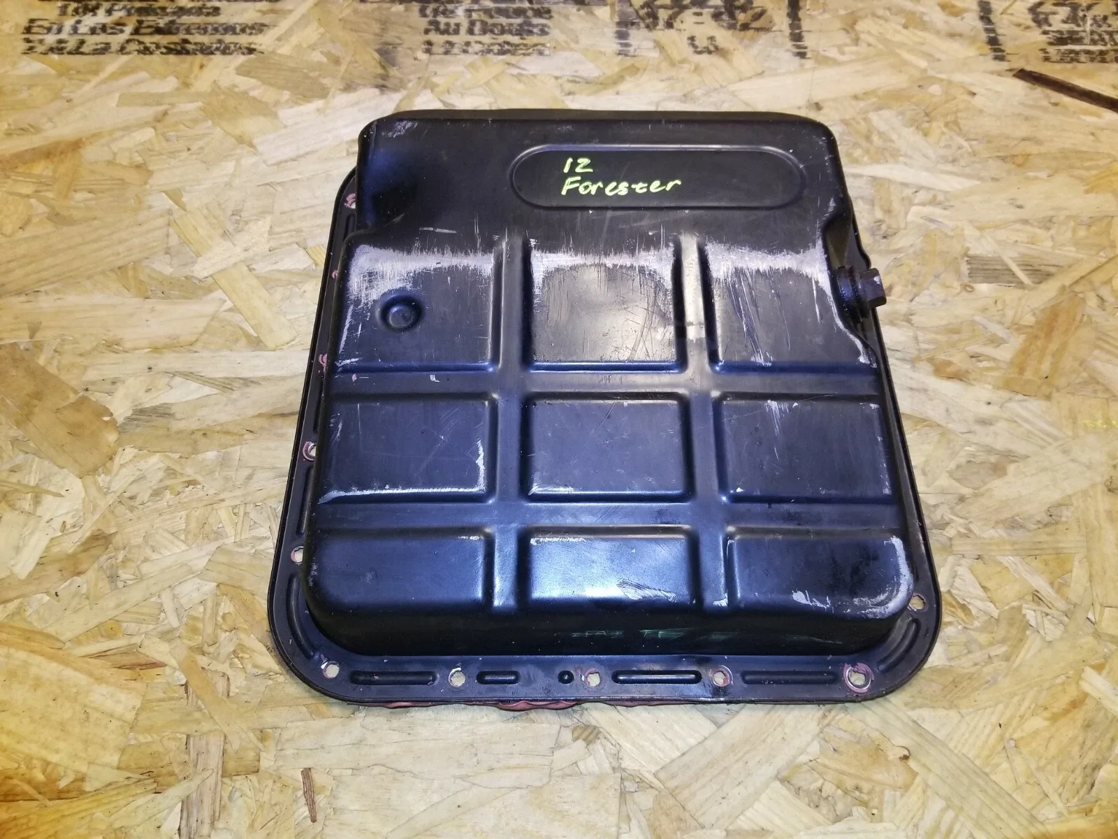 11 12 13 SUBARU FORESTER AUTOMATIC TRANSMISSION OIL PAN OEM 33k image 2