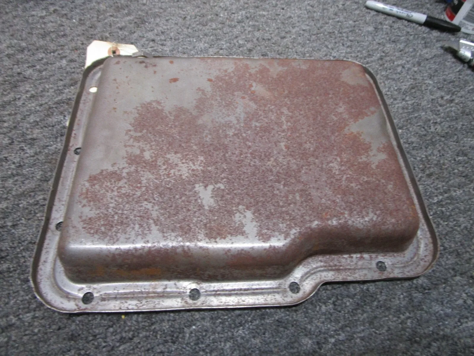 1963-1967 Corvette Powerglide Transmission Oil Pan MPN 12345 image 4