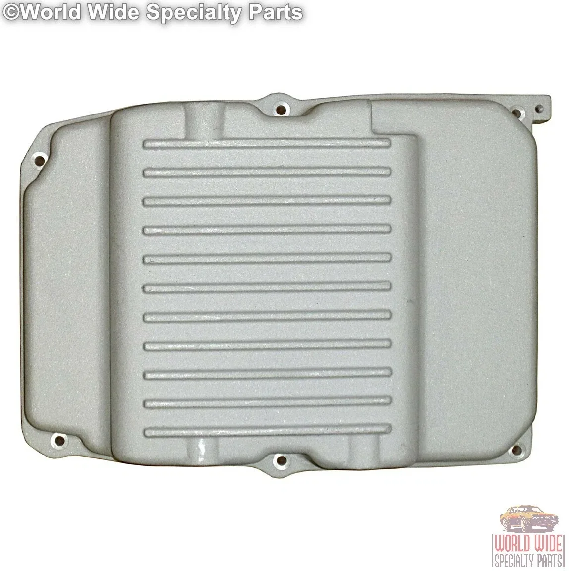 Mercedes 722.6 HD Deep Middle Transmission Pan, Extra Capacity - Cast Aluminum image 2