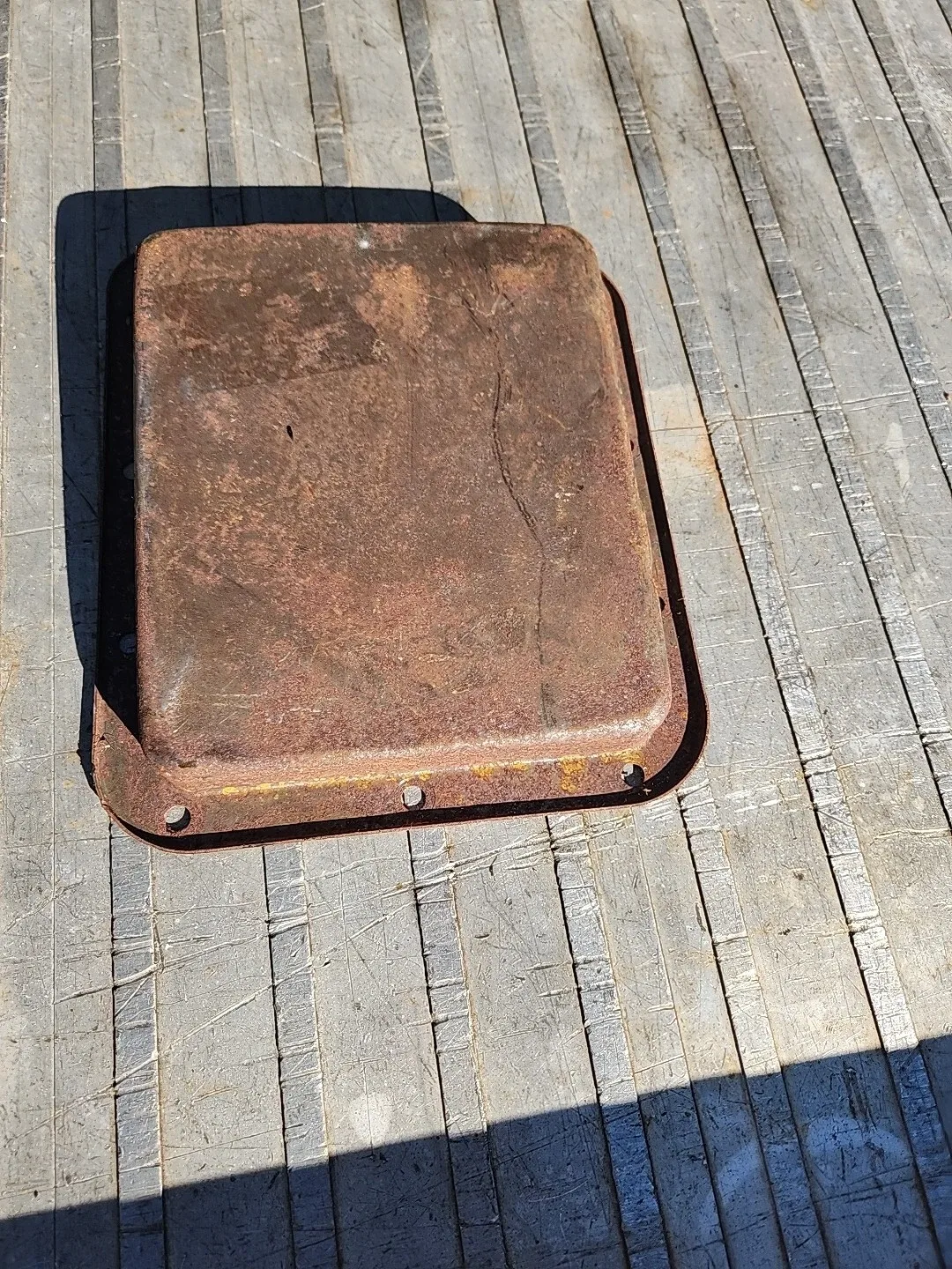 Ford C4 Automatic Transmission Oil Pan Later Pan Fill Design Clean OEM C-4 Trans image 2