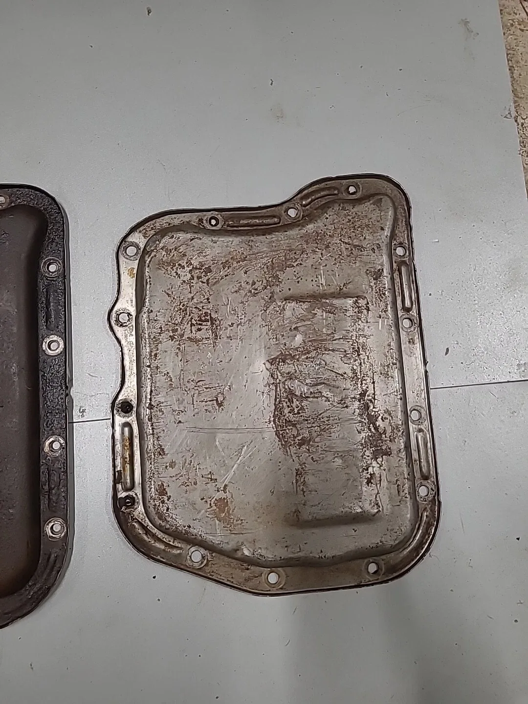 Mopar 727 transmission pan 1968 Plymouth GTX, 1970 Dodge Charger Trans oil pan image 4