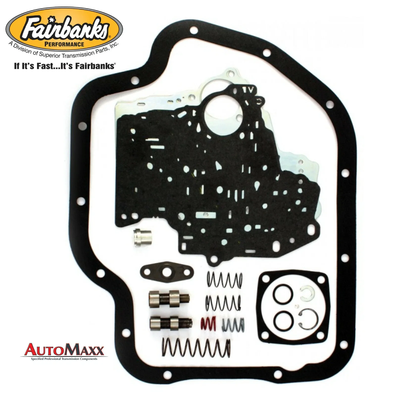 1964-1998 TH400 (Turbo 400) Shift Valve Body Kit - Fairbanks 20812 image 2