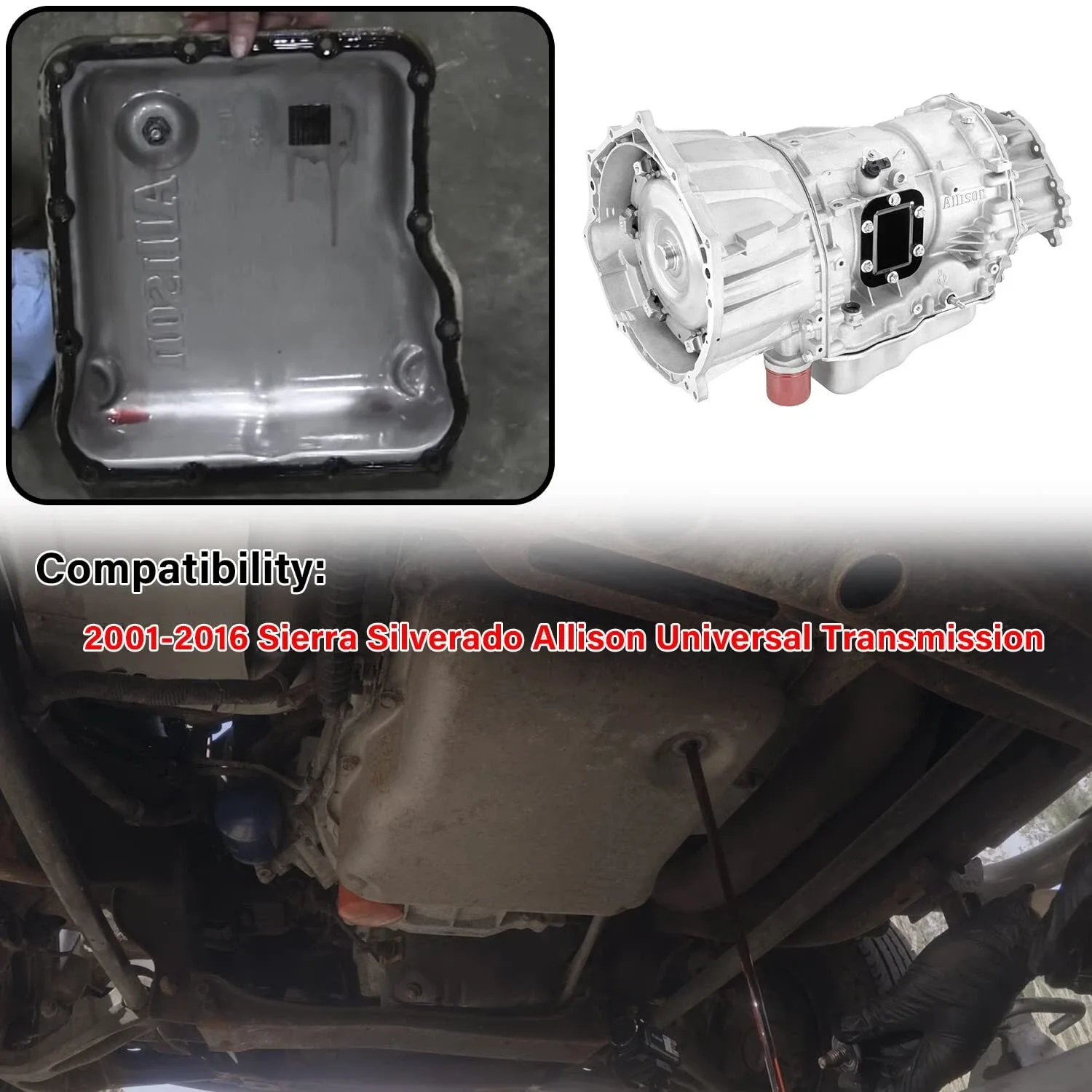 A2A 29549684 Transmission Pan Gasket for Duramax 6.6L (2001-2019) image 3