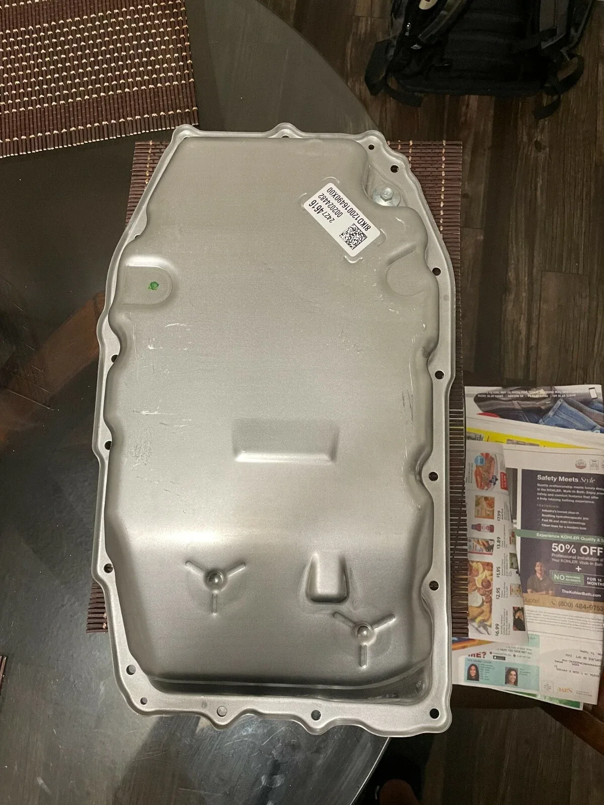 2015-2019 Chevy Colorado Automatic Transmission Oil Pan MPN 24274616 image 3