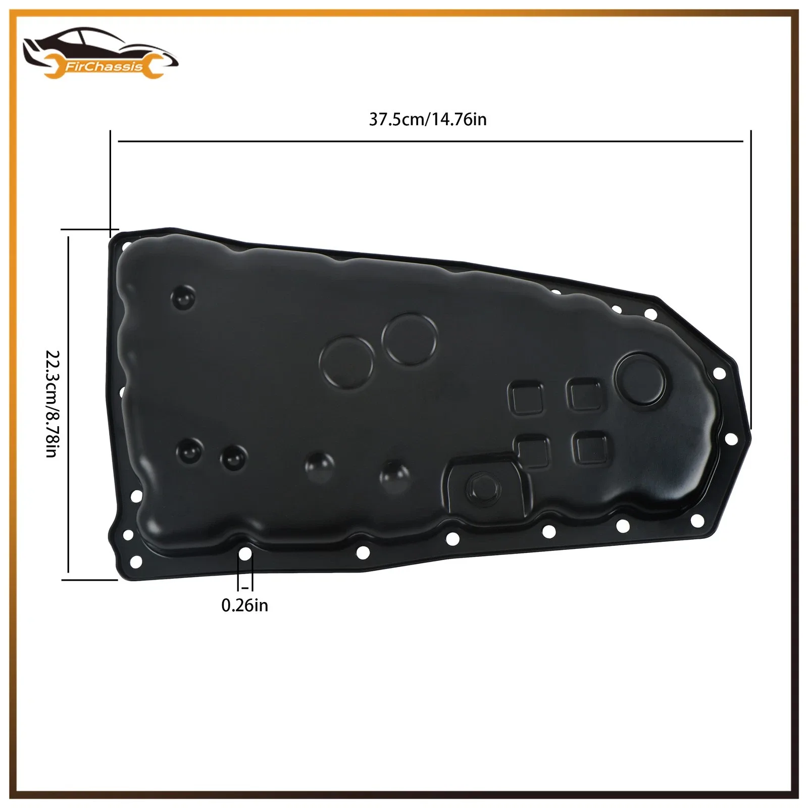 For Mitsubishi Lancer 2016 2017 Outlander 16-20 2.0L 2.4L Transmission Oil Pan image 2