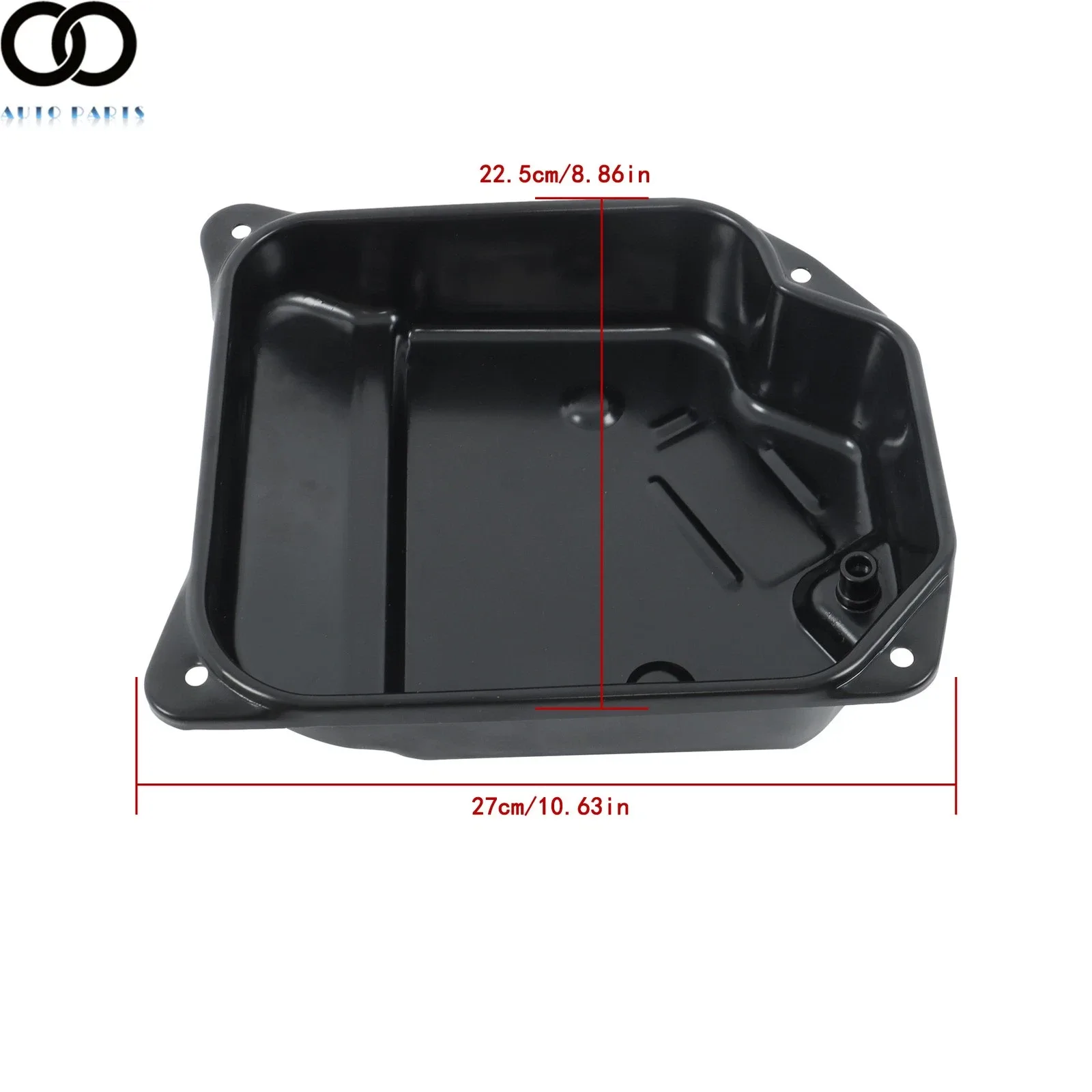 Transmission Oil Pan w/ Drain Plug & Gasket For Volkswagen Beetle Jetta 1993-06 image 3