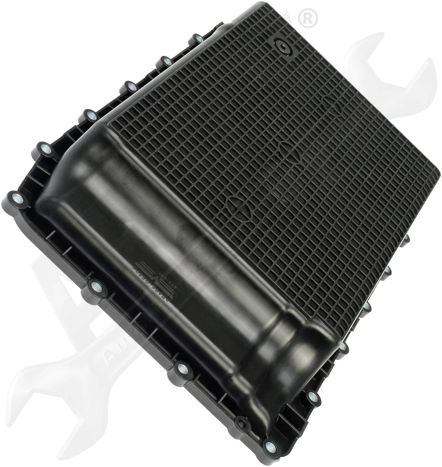 APDTY 162451 Transmission Oil Pan Upgraded With Drain Plug Fits Ford 10-Speed image 2
