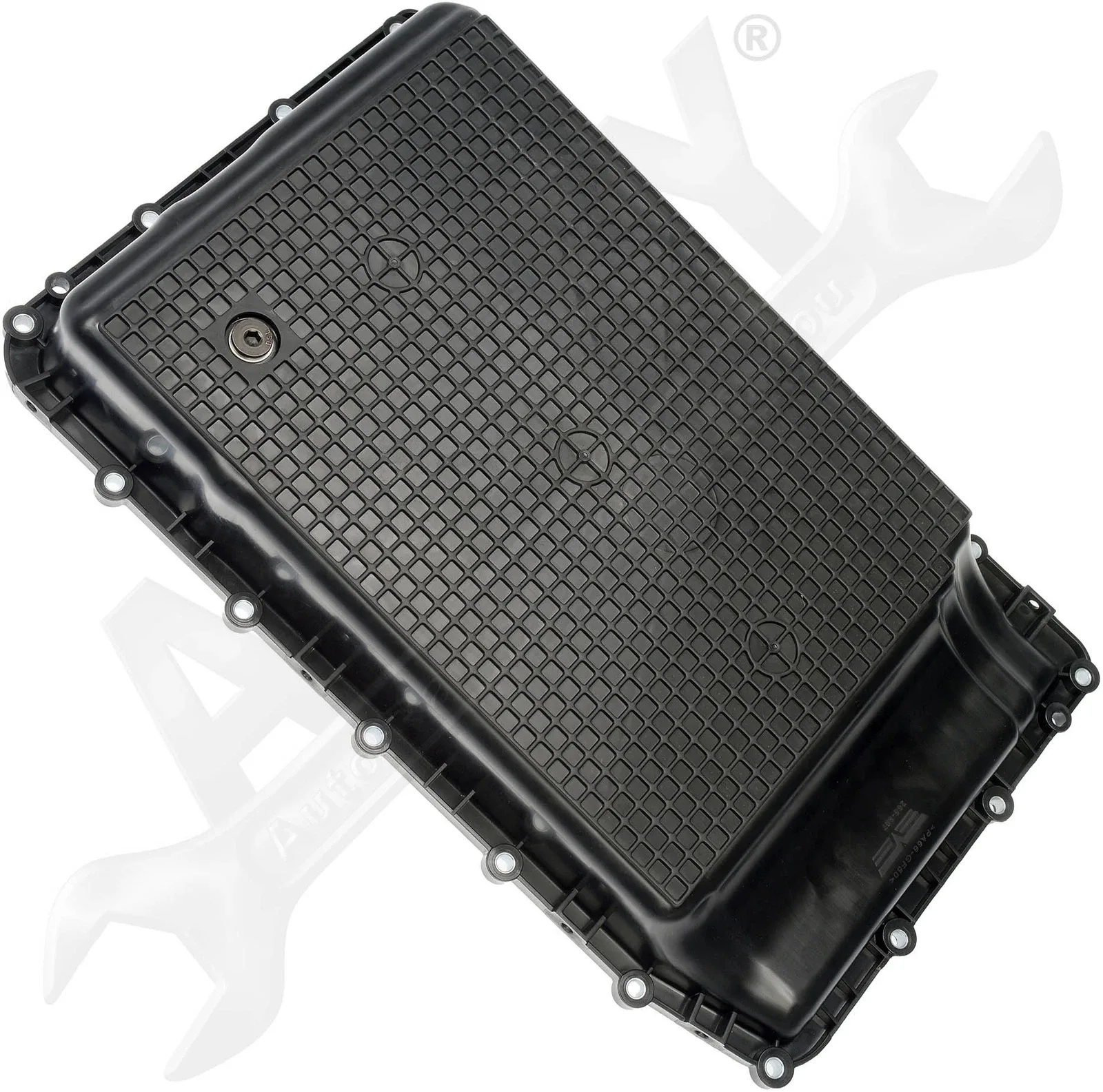 APDTY 162451 Transmission Oil Pan Upgraded With Drain Plug Fits Ford 10-Speed image 4