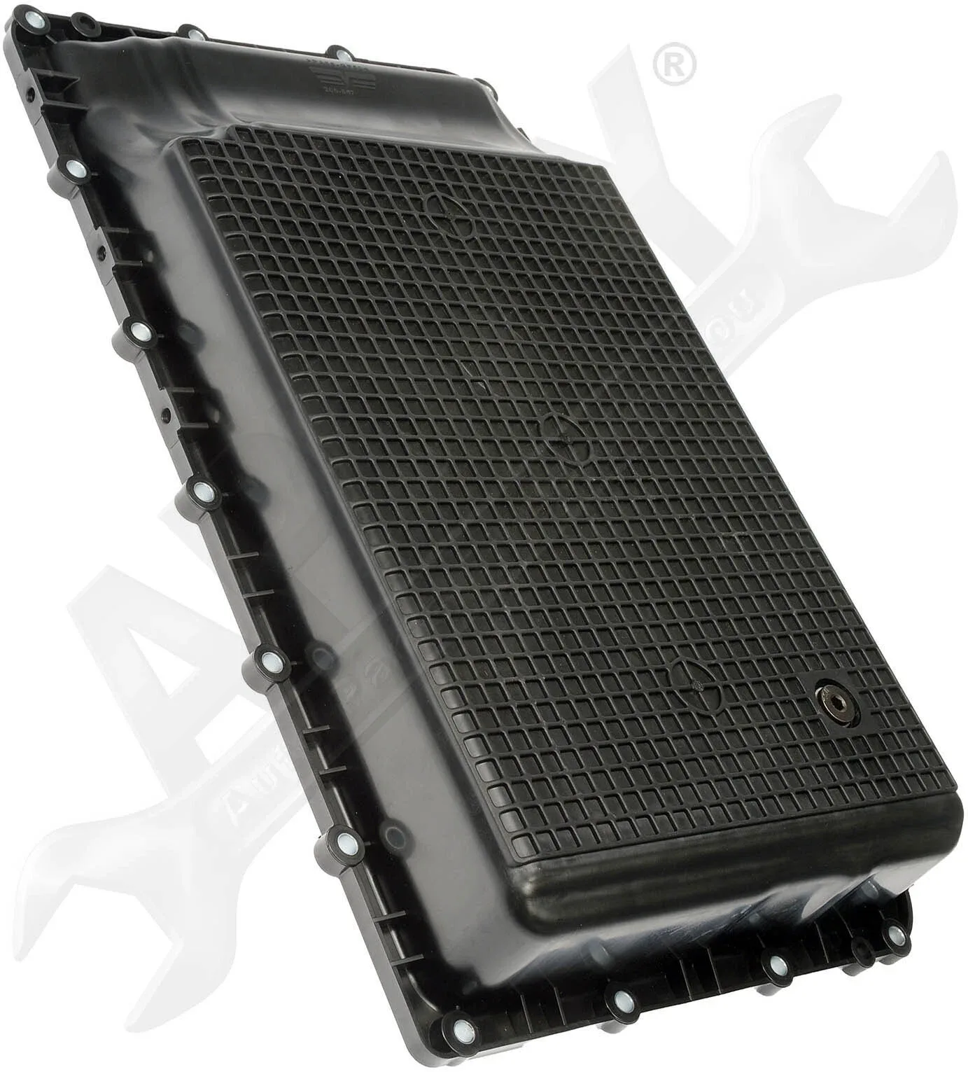 APDTY 162451 Transmission Oil Pan Upgraded With Drain Plug Fits Ford 10-Speed