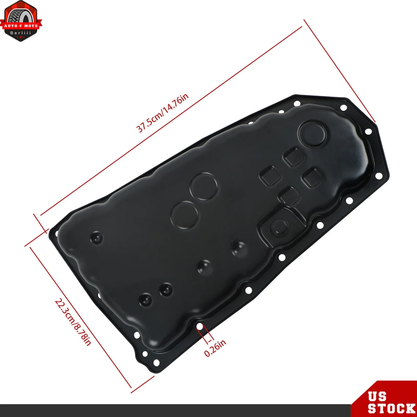 Mitsubishi Lancer 2016-2017 / Outlander 2016-2020 Transmission Oil Pan BER607545 image 4