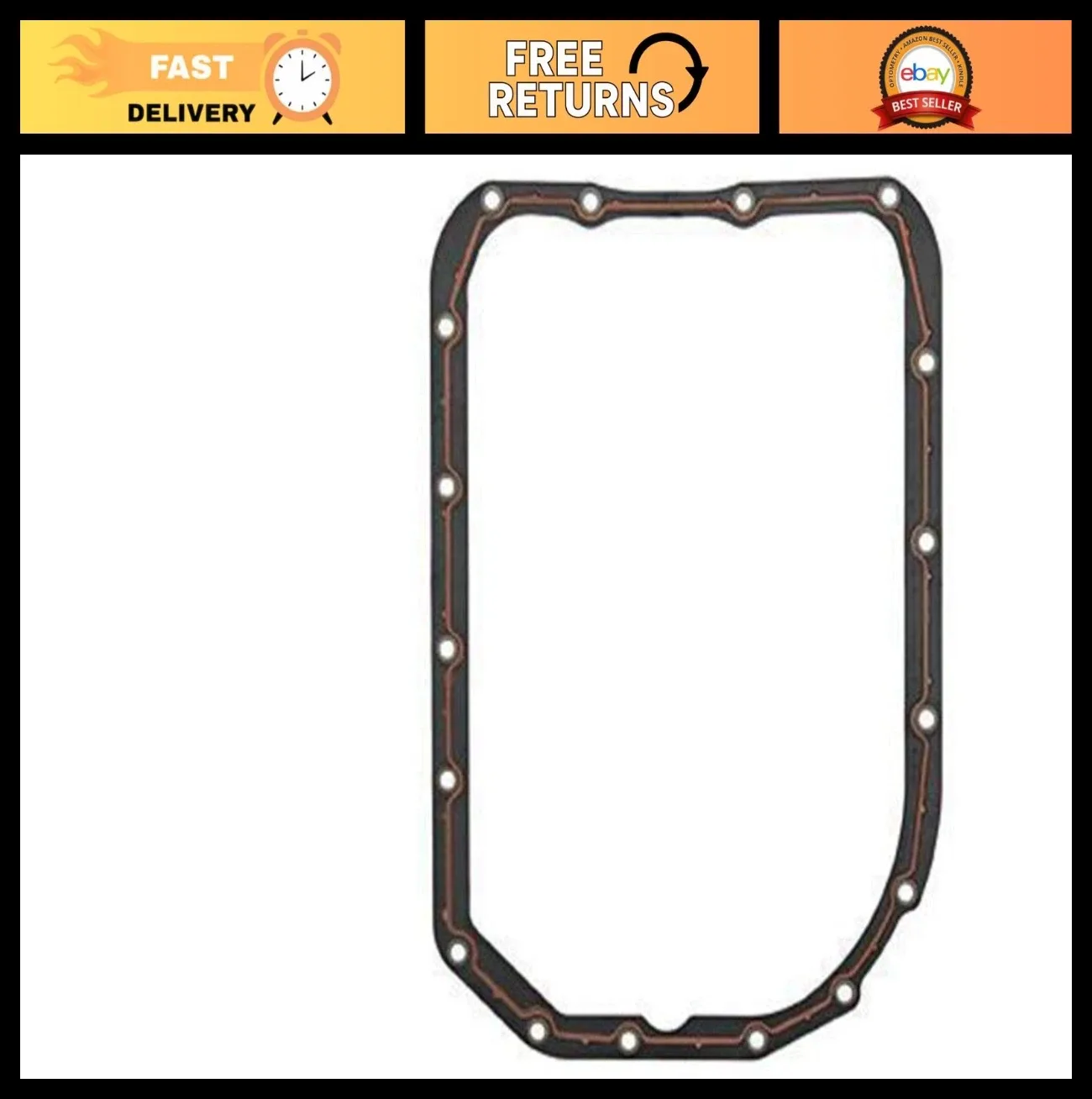 Reusable OE Style Automatic Transmission Oil Pan Gasket - Durable, Leak-Proof Se