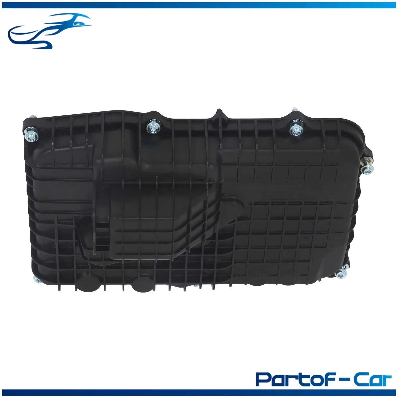 Transmission Oil Pan w/ Drain Plug For Jeep Cherokee 2014 2015-2018 Automatic image 3