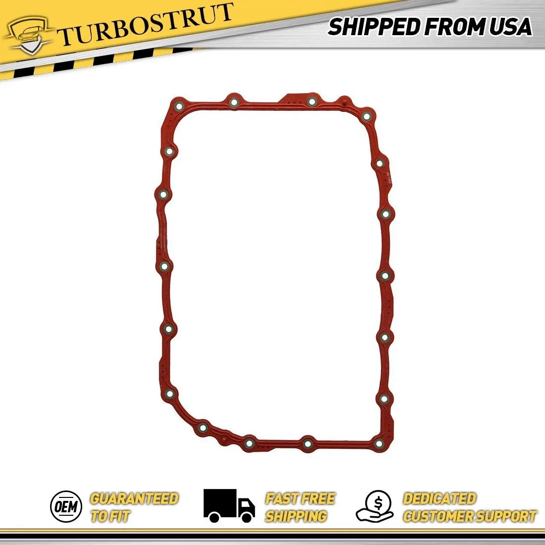 1 Automatic Transmission Oil Pan Gasket For 2007-2009 Cadillac STS 3.6L