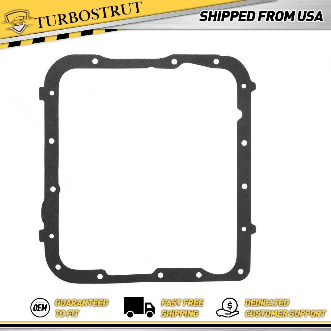 1 Automatic Transmission Oil Pan Gasket For 1987 Chevrolet V10 4.3L