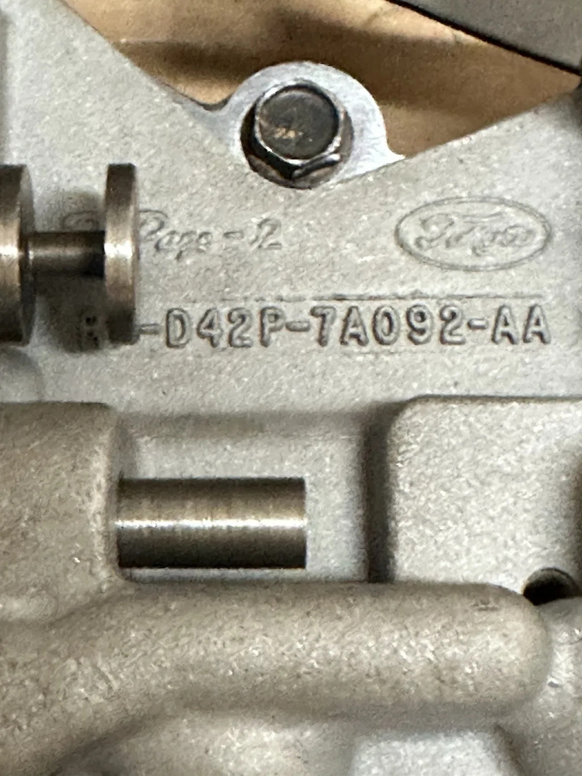 C4 Valve Body Remanufactured D42P-7A101-AA / D42P-7A092-AA image 2